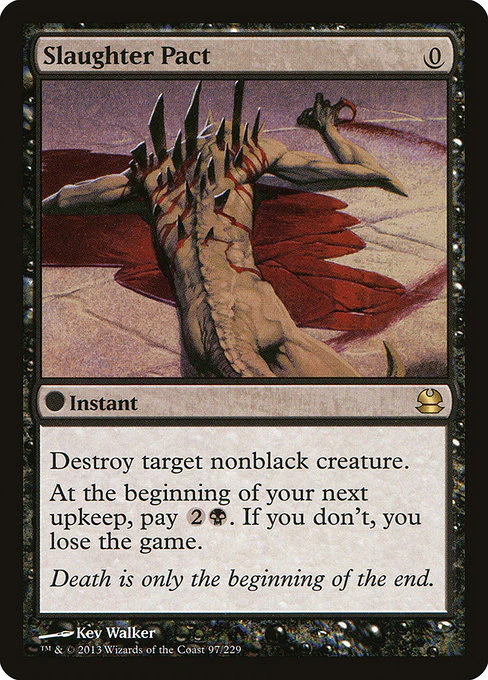 Slaughter Pact - Modern Masters - R - 97