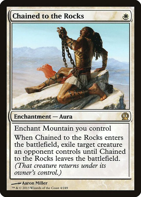 Chained to the Rocks - Theros - R - 4