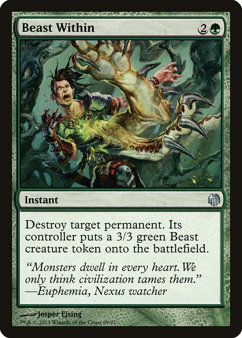 Beast Within - Duel Decks: Heroes vs. Monsters - U - 69