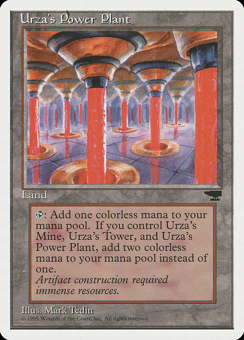 Urza's Power Plant (Bug) - Chronicles - U