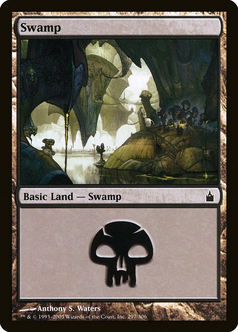 Swamp (297) - Ravnica: City of Guilds - L - 297