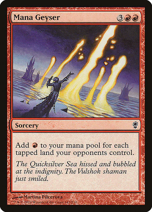 Mana Geyser - Conspiracy - C - 147
