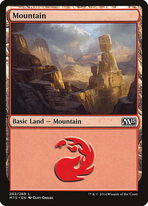 Mountain (262) - Magic 2015 (M15) - L - 262