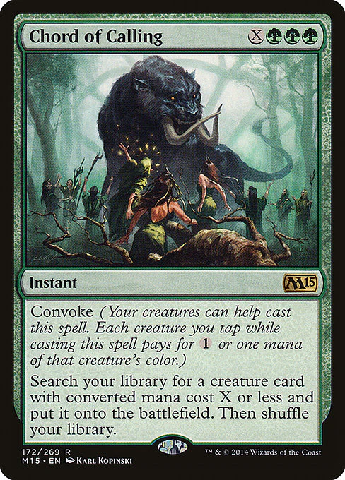 Chord of Calling - Magic 2015 (M15) - R - 172