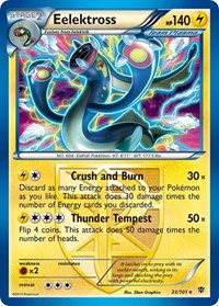 Eelektross (Team Plasma) - Plasma Blast - Holo Rare - 33/101