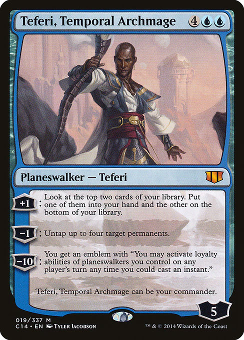 Teferi, Temporal Archmage - Commander 2014 - M - 19