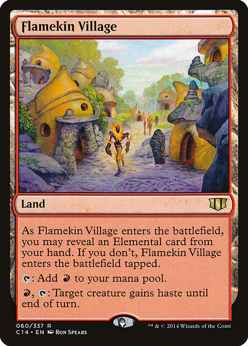 Flamekin Village - Commander 2014 - R - 60