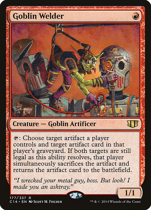 Goblin Welder - Commander 2014 - R - 177