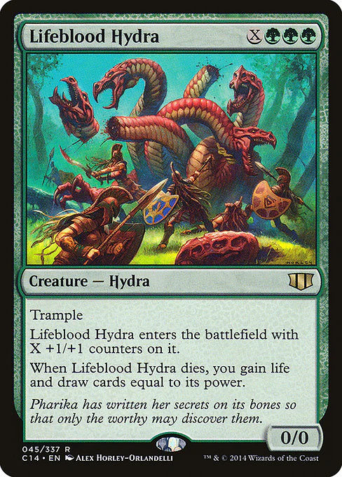 Lifeblood Hydra - Commander 2014 - R - 45