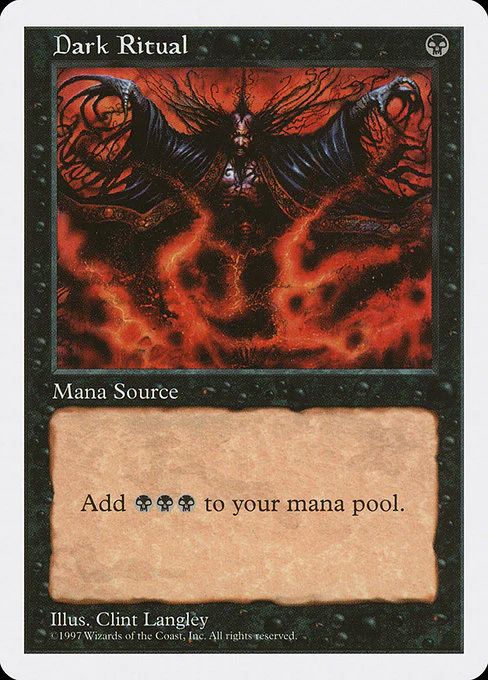 Dark Ritual - Fifth Edition - C