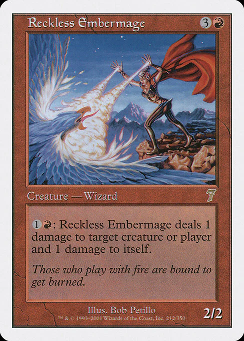 Reckless Embermage - 7th Edition - R - 212