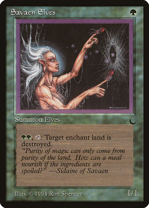 Savaen Elves - The Dark - C