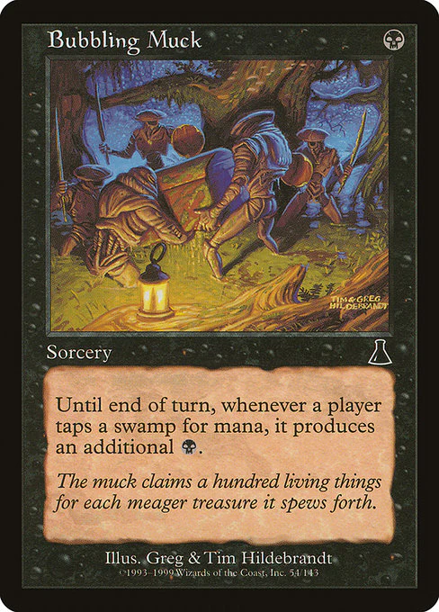 Bubbling Muck - Urza's Destiny - C - 54