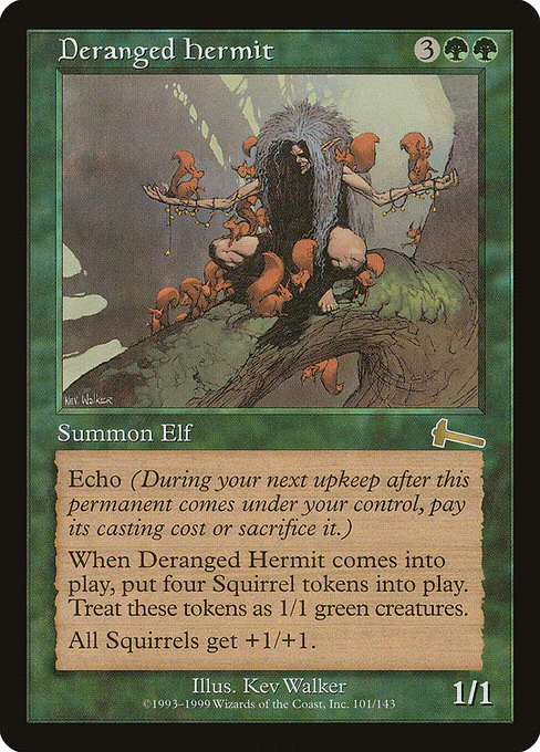 Deranged Hermit - Urza's Legacy - R - 101