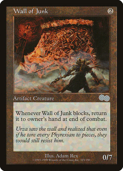 Wall of Junk - Urza's Saga - U - 315