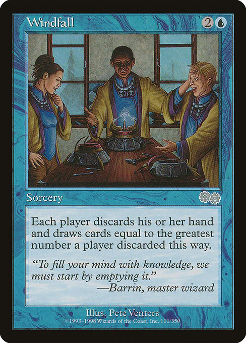 Windfall - Urza's Saga - U - 111