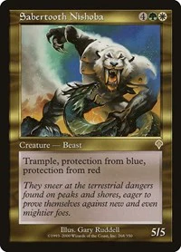 Sabertooth Nishoba - Invasion - R - 268