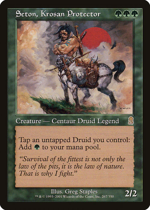 Seton, Krosan Protector - Odyssey - R - 267
