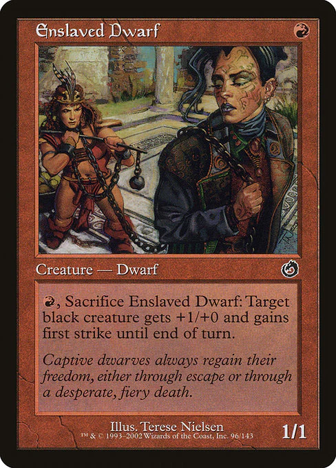 Enslaved Dwarf - Torment - C - 96