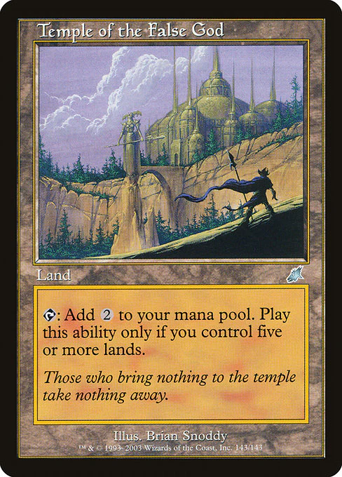 Temple of the False God - Scourge - U - 143
