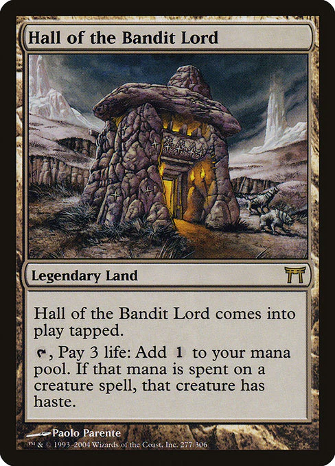Hall of the Bandit Lord - Champions of Kamigawa - R - 277