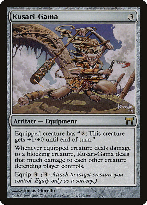 Kusari-Gama - Champions of Kamigawa - R - 260