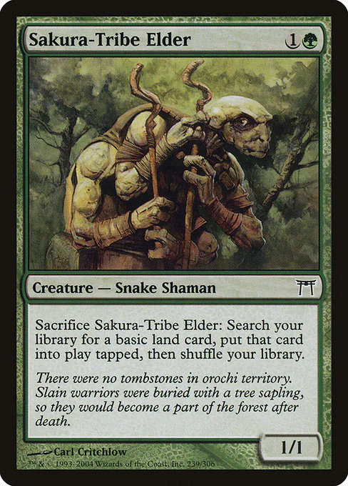 Sakura-Tribe Elder - Champions of Kamigawa - C - 239