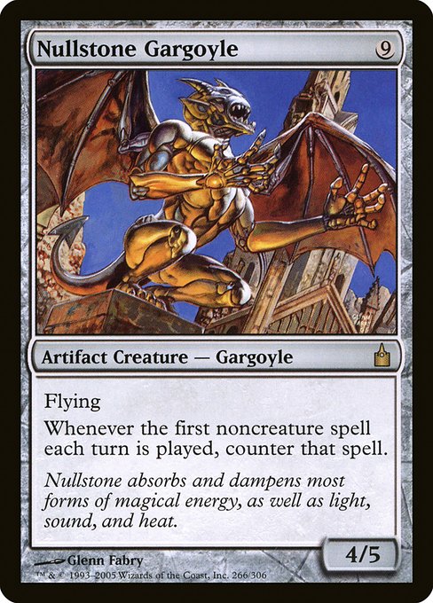 Nullstone Gargoyle - Ravnica: City of Guilds - R - 266