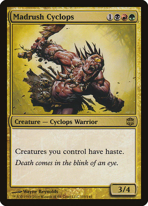 Madrush Cyclops - Alara Reborn - R - 119