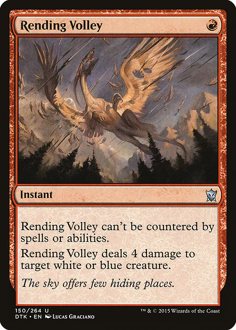 Rending Volley - Dragons of Tarkir - U - 150
