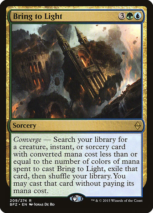 Bring to Light - Battle for Zendikar - R - 209