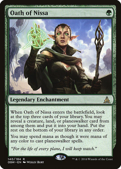 Oath of Nissa - Oath of the Gatewatch - R - 140