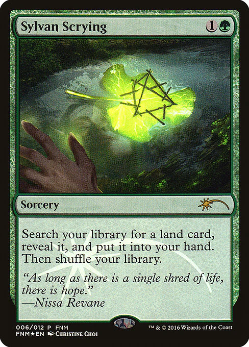 Sylvan Scrying - FNM Promos - P - 6