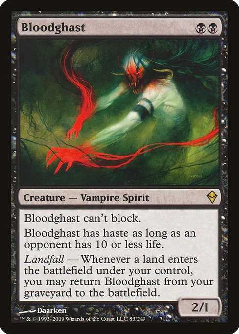 Bloodghast - Zendikar - R - 83
