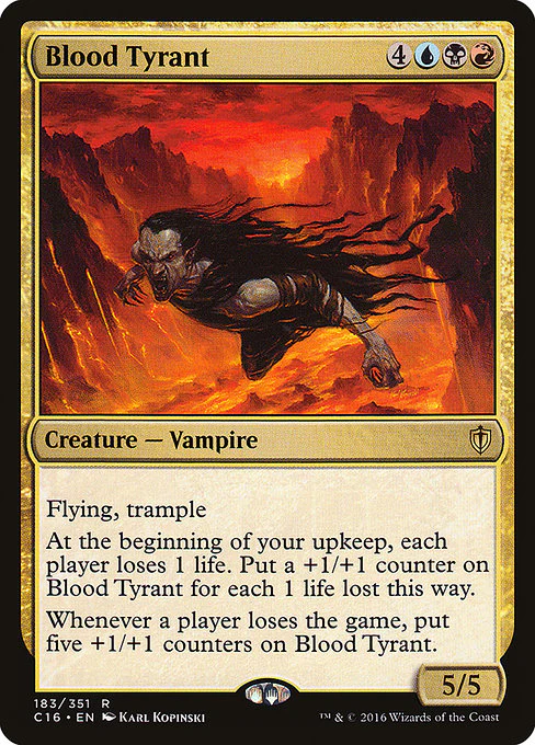 Blood Tyrant - Commander 2016 - R - 183