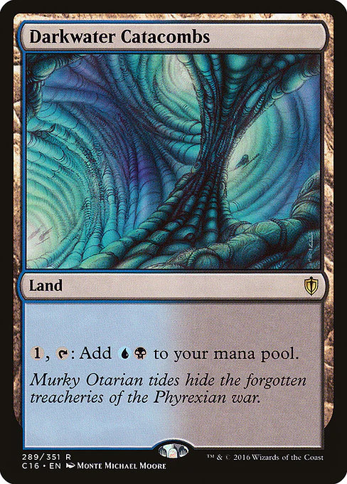 Darkwater Catacombs - Commander 2016 - R - 289