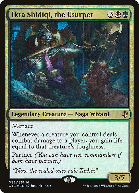 Ikra Shidiqi, the Usurper - Commander 2016 - M - 32