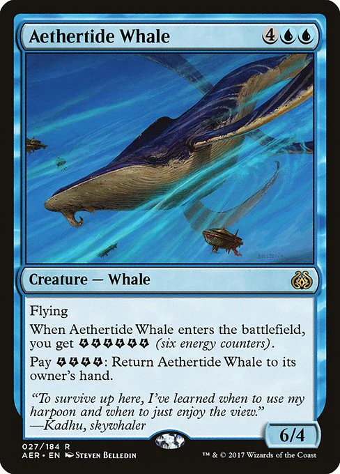 Aethertide Whale - Aether Revolt - R - 27