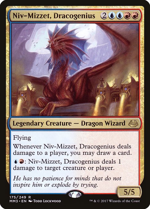 Niv-Mizzet, Dracogenius - Modern Masters 2017 - R - 175