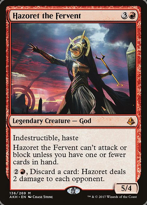 Hazoret the Fervent - Amonkhet - M - 136