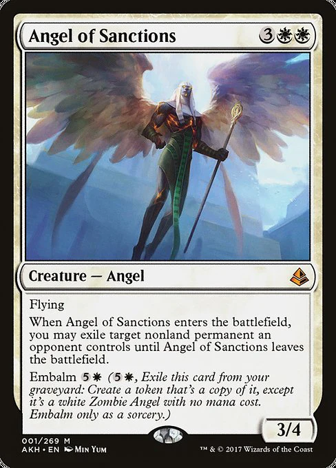 Angel of Sanctions - Amonkhet - M - 1