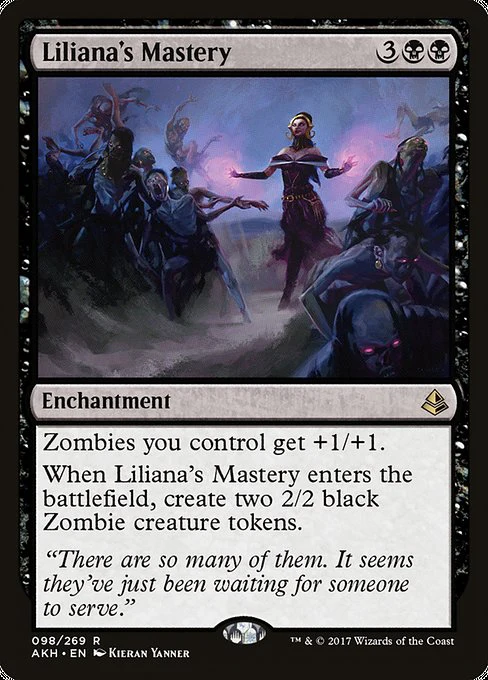 Liliana's Mastery - Amonkhet - R - 98