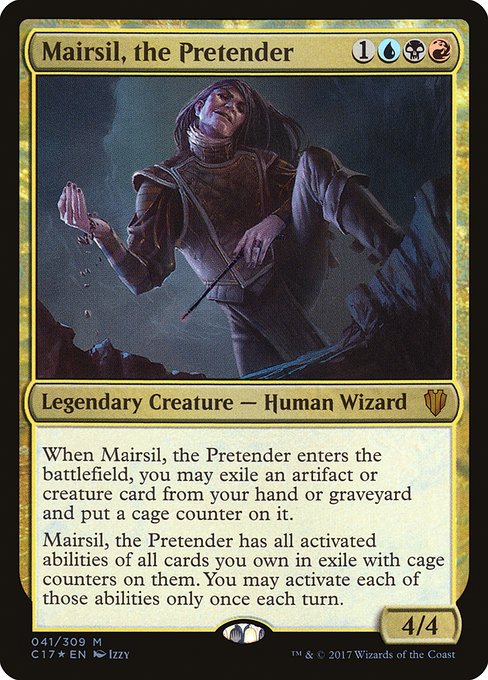 Mairsil, the Pretender - Commander 2017 - M - 41