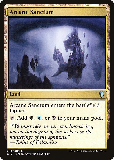 Arcane Sanctum - Commander 2017 - U - 234