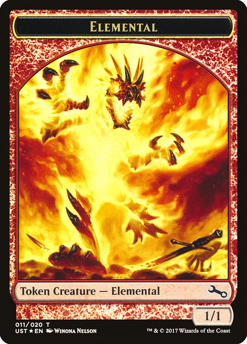 Elemental Token (011) - Unstable - T - 11