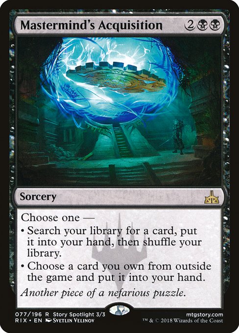 Mastermind's Acquisition - Rivals of Ixalan - R - 77