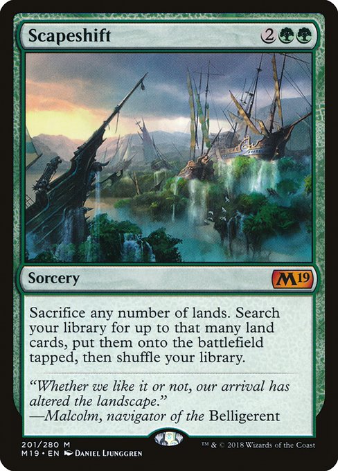 Scapeshift - Core Set 2019 - M - 201