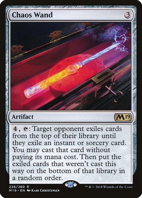 Chaos Wand - Core Set 2019 - R - 228