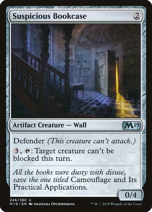 Suspicious Bookcase - Core Set 2019 - U - 246