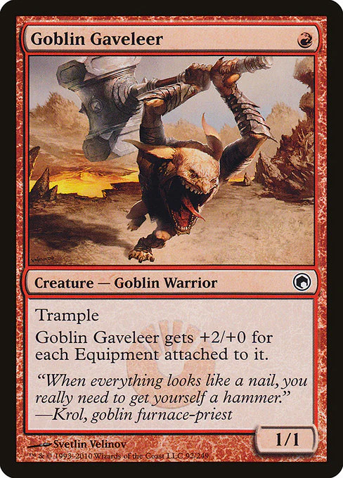 Goblin Gaveleer - Scars of Mirrodin - C - 92